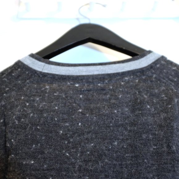 Point Zero Couture Dark Grey Wool Cardigan Size M - Picture 10 of 11